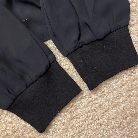 NWT loft sheer long sleeve w/button back - Picture 4 of 5